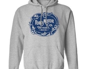 Ford Motor Vintage Classic Pullover Hoodie