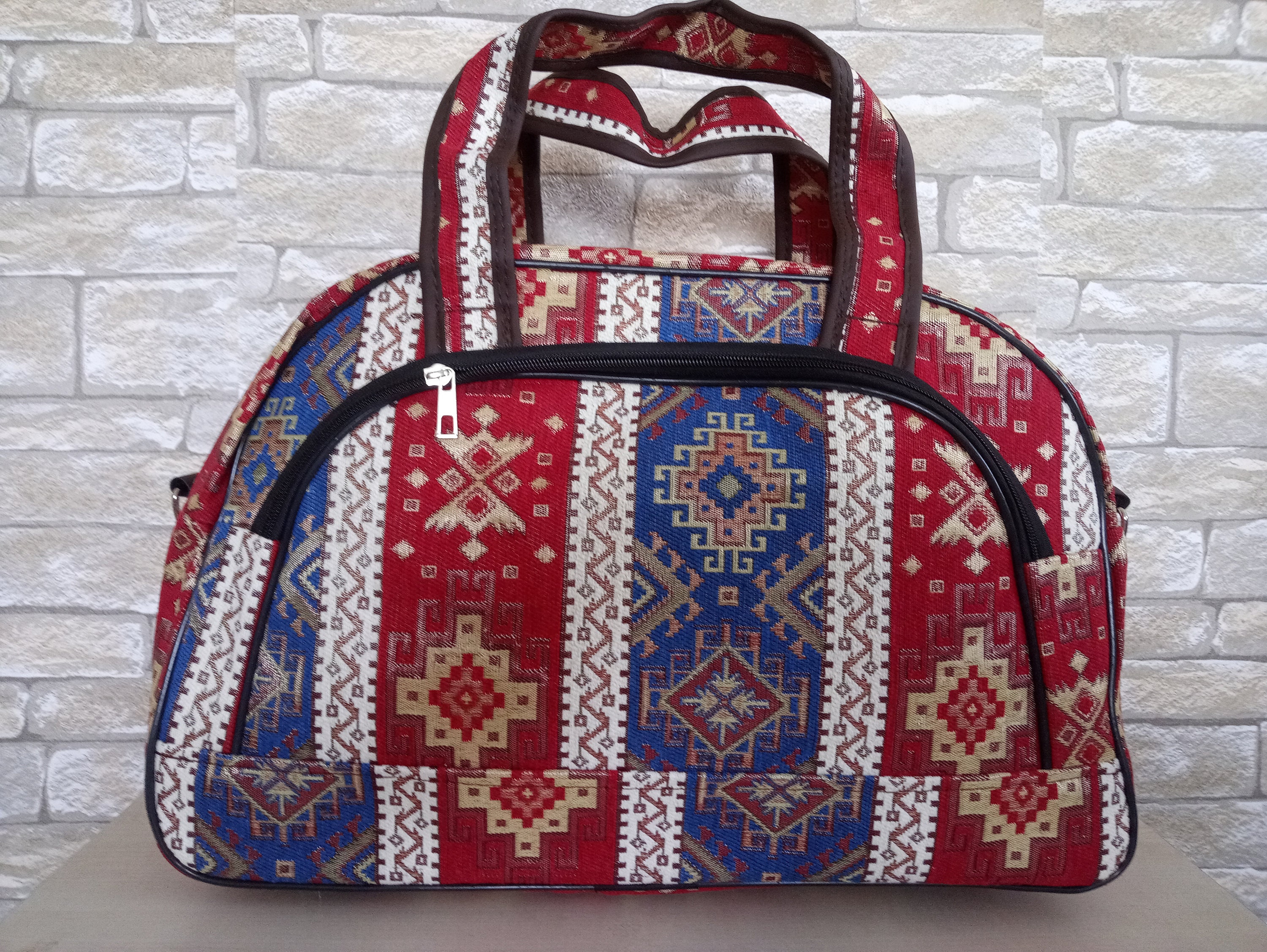 BagTravel bagkilim style Turkish bag duffel bagCabin size Etsy