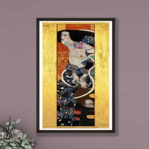 Gustav Klimt Judith II (Salome) Wall Decor Art Poster
