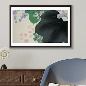 Blumen und Blätter aus Momoyogusa (1909) von Kamisaka Sekka.