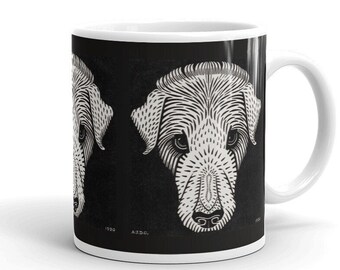 Dog's head by Julie de Graag (1920) Mug, Great Tea/Coffee Gift Mug