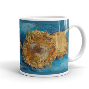 Van Gogh Sunflowers 1887 Art Mug. Great Tea/Coffee Gift Mug