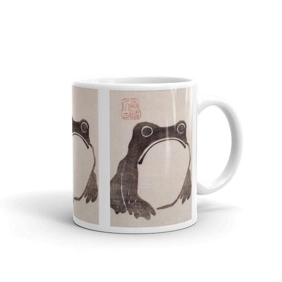 Grumpy Frog by Matsumoto Hoji Mug Ideal Tea/coffee Gift Mug - Etsy