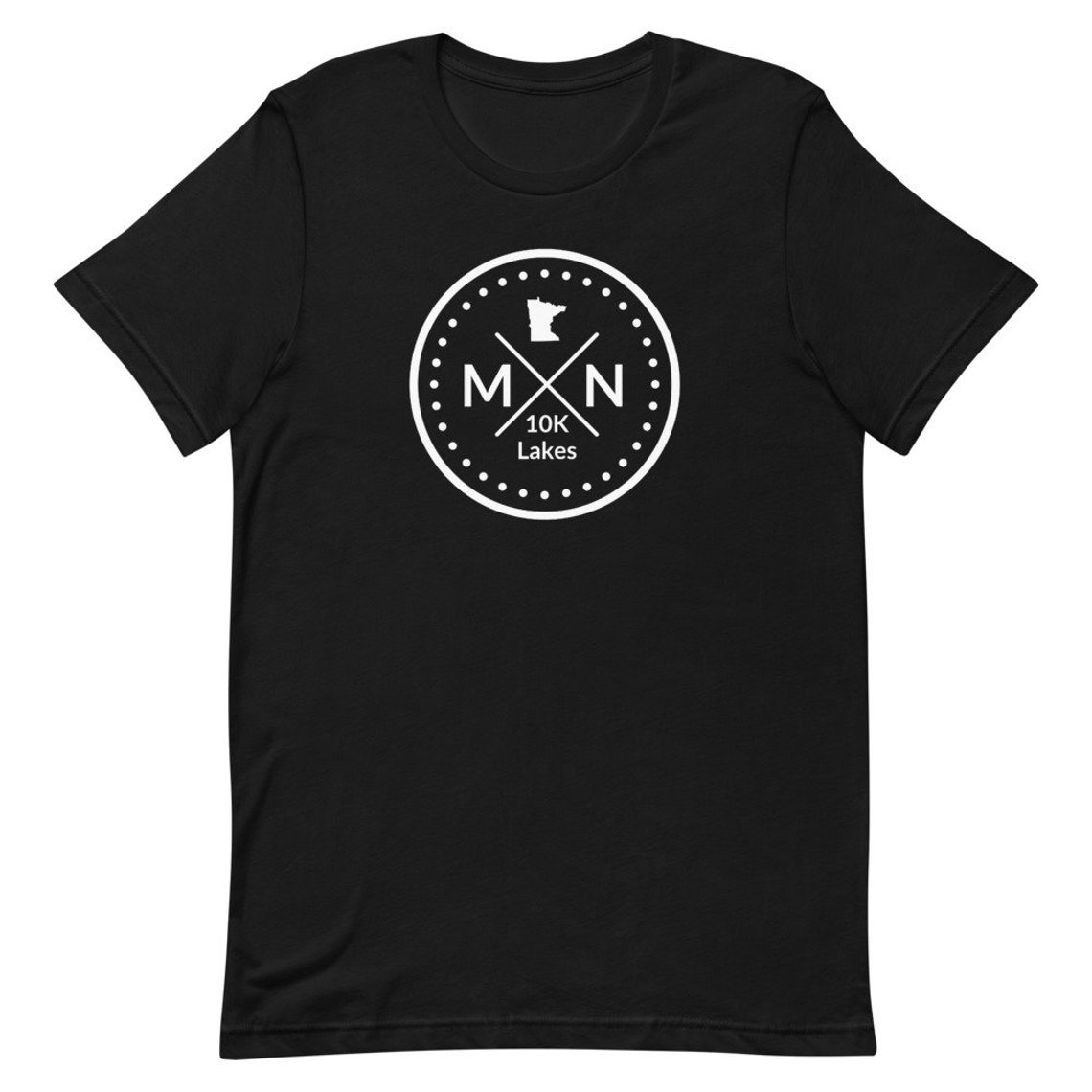 Minnesota 10k Lakes ShortSleeve Unisex TShirt Etsy