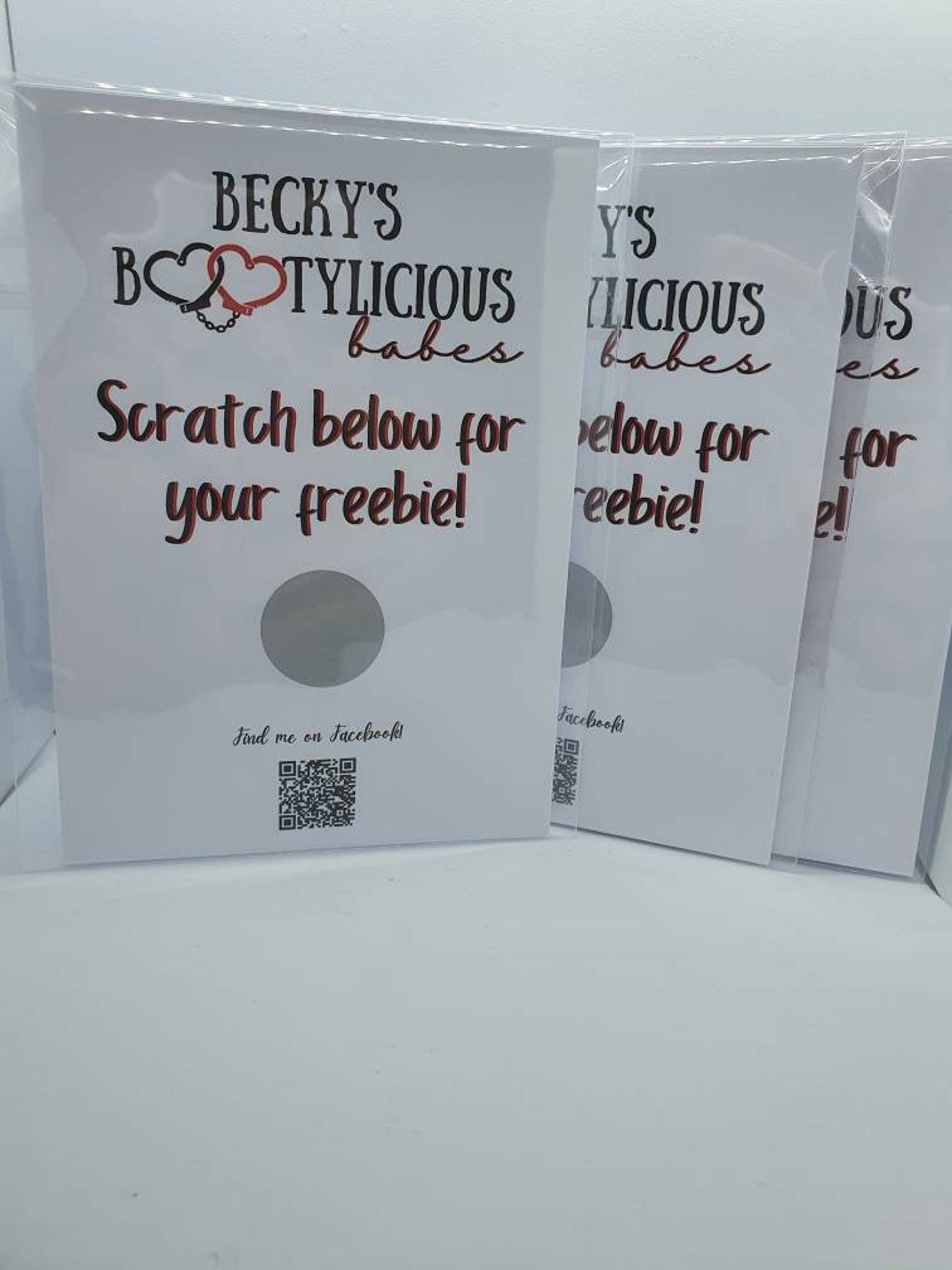 Business scratch cards small business scratch cards parcel Etsy
