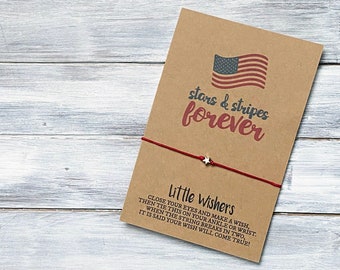 Stars & Stripes Forever - USA Wunsch Armband - USA Wunsch Armband - 4