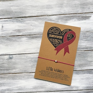 Regalo para sobrevivientes de cáncer de mama - Pulsera contra el cáncer de mama - Kick Cancer Ass - Regalo de apoyo contra el cáncer - Concientización sobre el cáncer de mama - Pulsera de los deseos