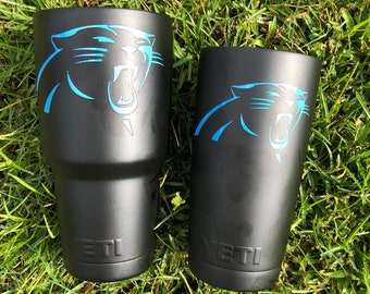 carolina panthers yeti tumbler