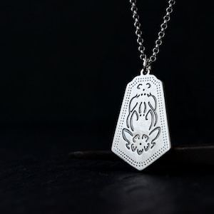 Sabrina Spellman Silver Necklace Chilling Adventures of Sabrina Amulet Jewelry The Teenage Witch Gothic