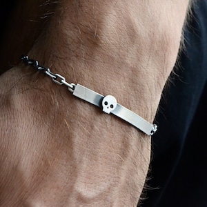 Sugar Skull Bracelet Halloween Cute Kawaii Spooky Skull Bracelet Dia De Los Muertos Day of the Dead Jewelry