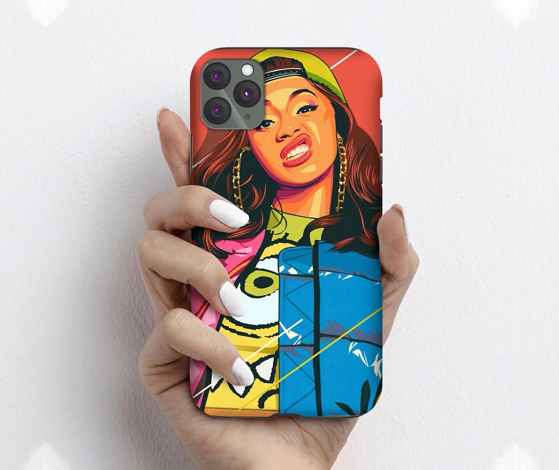 Cardi B Custom Phone Case iPhone 12 Case iPhone 11 Case iPhone Etsy