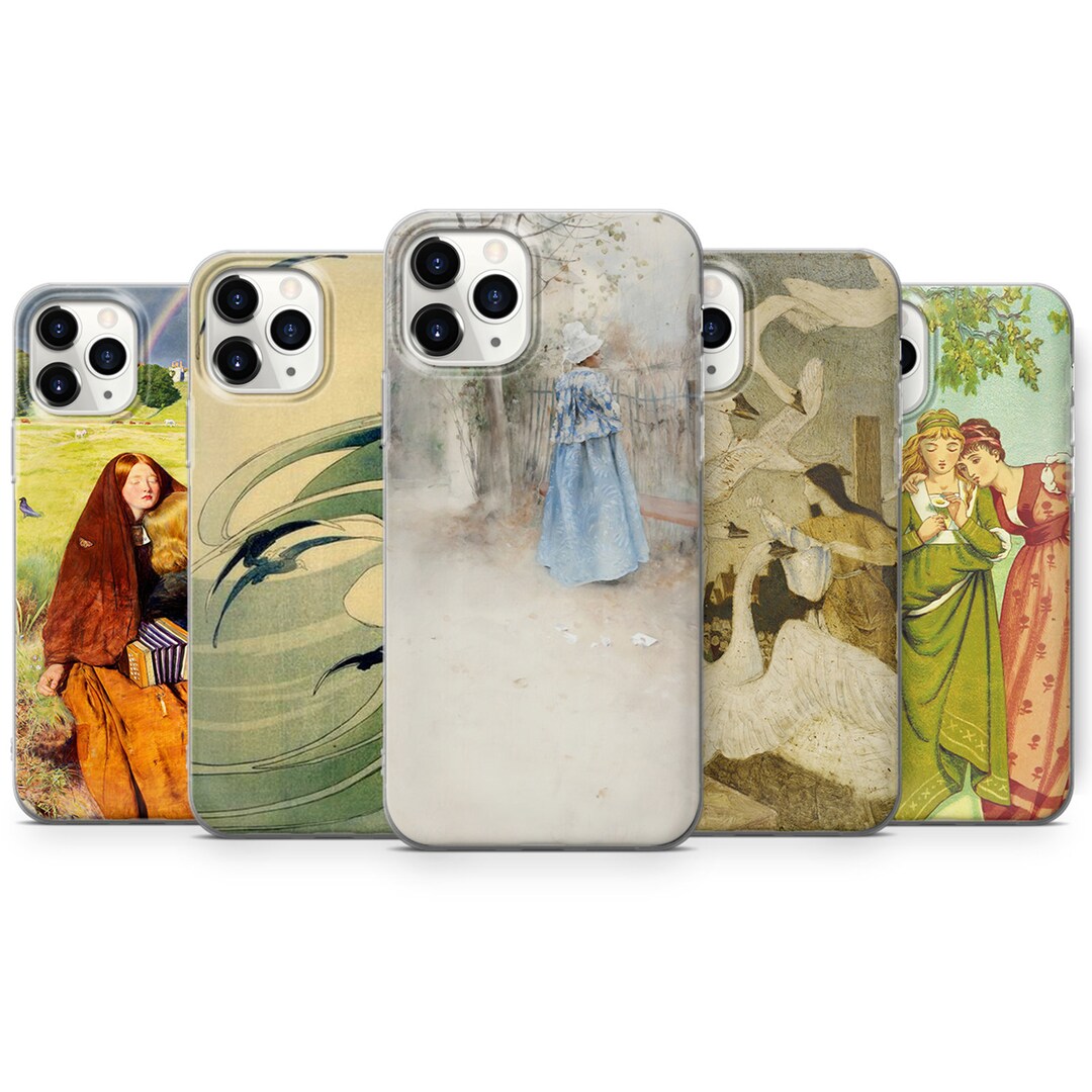 Fine Art Phone Case Classic Art Cover for iPhone 7 8 XS XR Etsy