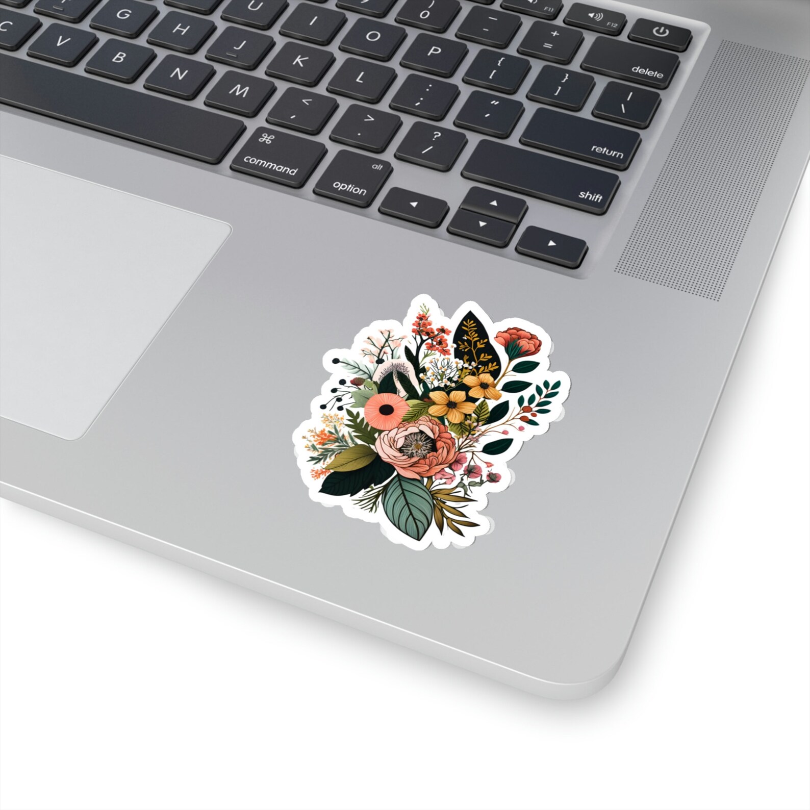 Whimsy Stickers Whimsical Floral Sticker - Etsy