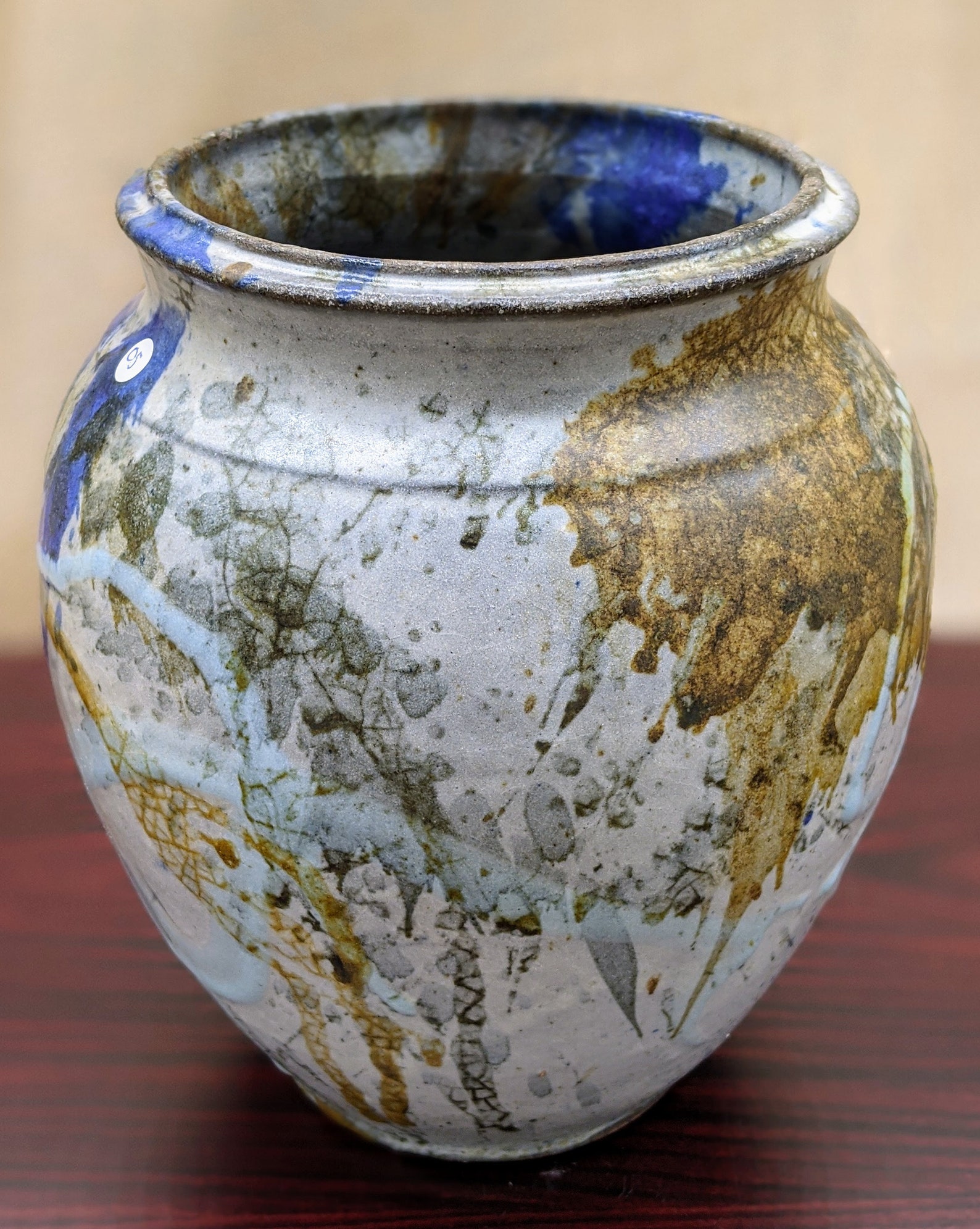 Handmade ceramic vase with selfmade glaze Etsy
