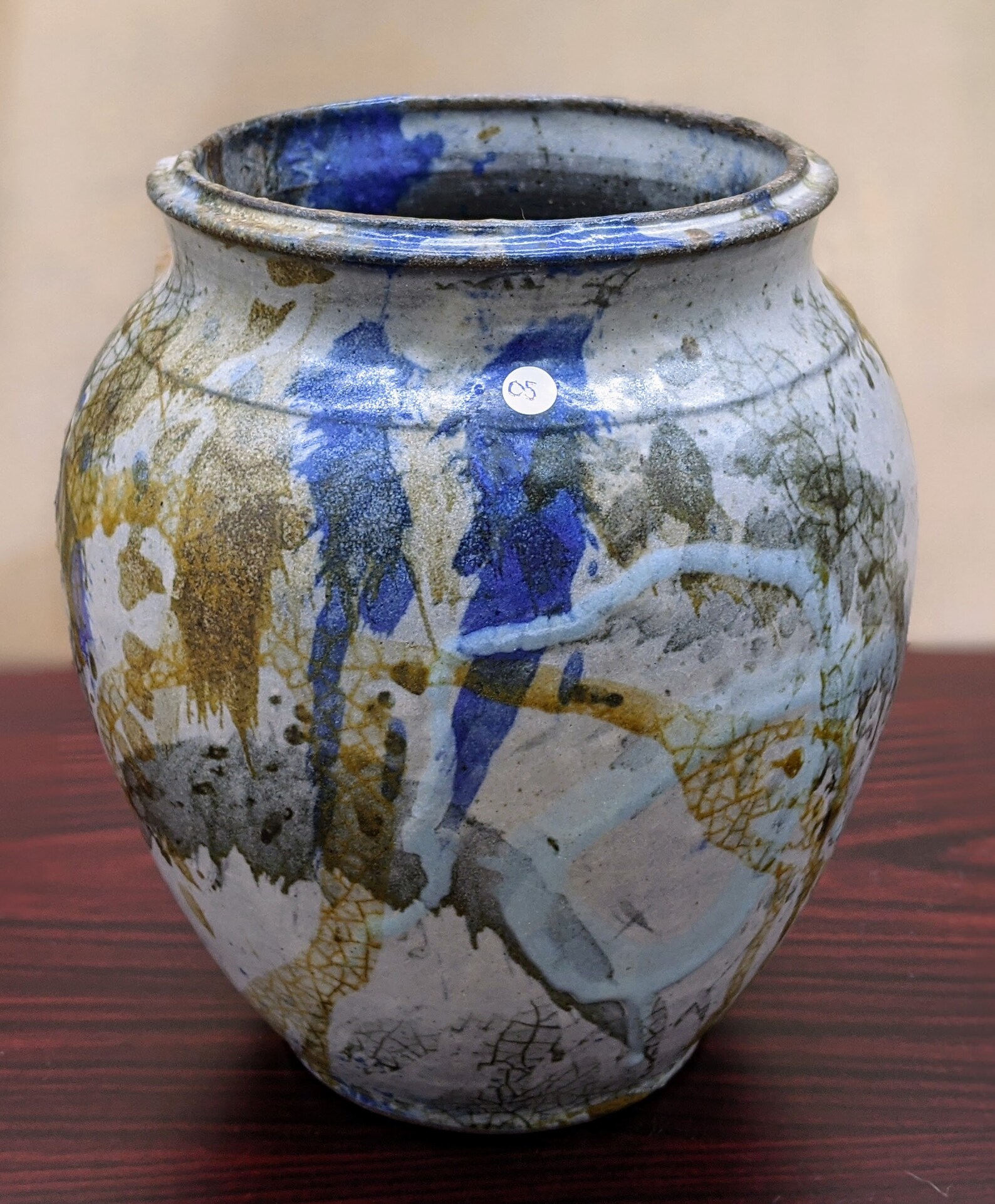 Handmade ceramic vase with selfmade glaze Etsy
