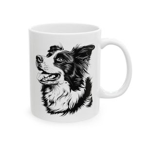 Border Collie Mug Collie Dog Mug Gift for Him Gift for Her Dog Lover Gift I Love my Border Collie