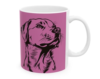 Labrador Retriever Mug: 11oz Ceramic Dog Lover Gift
