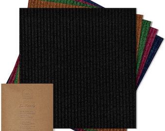 Hand Dyed Dishcloths Bundle - Eco-Friendly Cleaning Cloths, Set of 5 Reusable Cloths