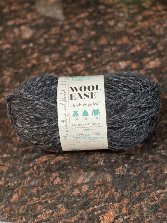 Lion Brand Wool Ease Thick & Quick Yarn - Grass