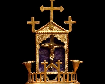 Vintage 1929 Catholic Last Rites Kit: Portable Sick Call Set - Etsy