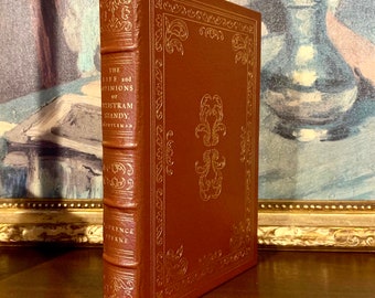 The Life and Opinions of Tristram Shandy Gentleman - Laurence Sterne (1980) - Easton Press - Leather Bound Book.