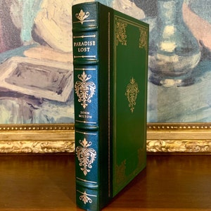 Paradise Lost - John Milton (1979) - Illustrated by Gustave Dore - Vintage Leather Bound Book