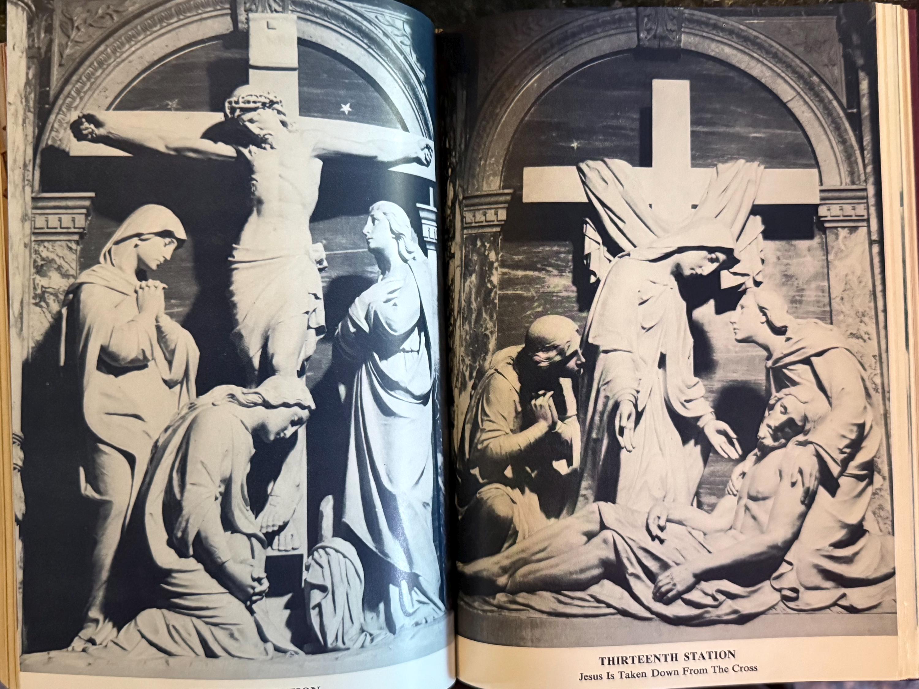 1953 Catholic Action Holy Bible – Illustrated Edition – Leather Bound ...