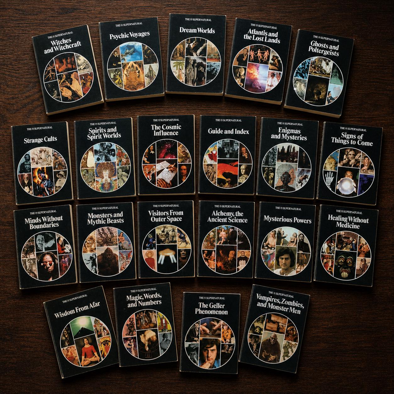 スーパーナチュラル SUPERNATURAL 洋書 小説 12冊セット The Supernatural (1975) - Complete Set of Collectible First