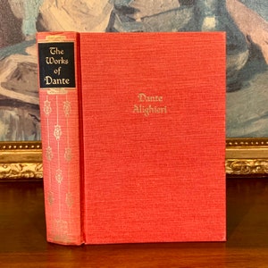 The Works of Dante Alighieri: The Divine Comedy (1950) – Illustrated Vintage Book