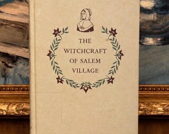 The Witchcraft of Salem Village – Shirley Jackson (1956) First Edition Historical Hardcover