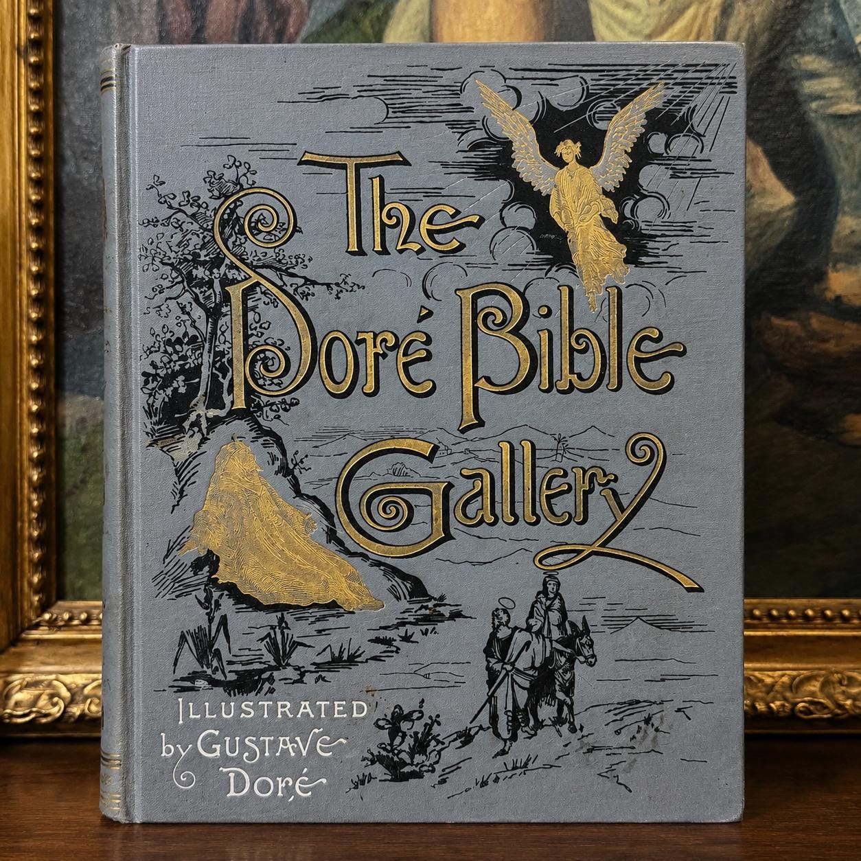 Antique Gothic Bible - Etsy
