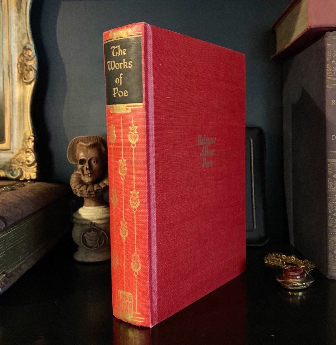 Edgar Allan Poe Complete Works 1927 Hardcover Vintage Book - Etsy