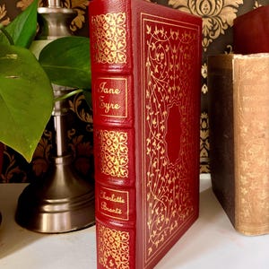 Jane Eyre - Charlotte Bronte (1978) - Easton Press - Illustrated with Lithographs - Collectors Edition - Leather Bound Book