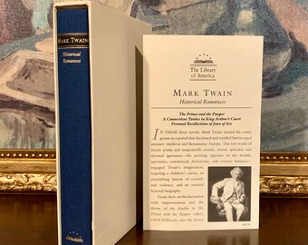 Mark Twain - Historical Romances - Exquisite Hardcover, Collectible Vintage Book with Slipcase