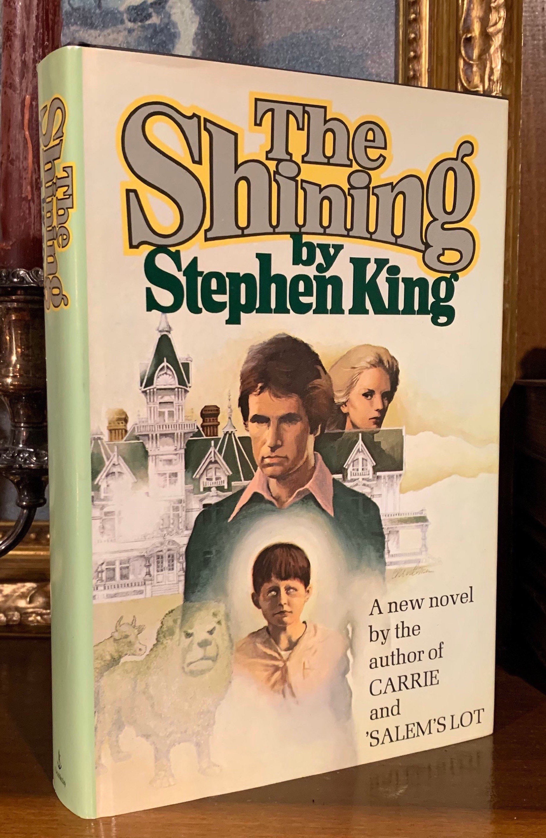Stephen King the Shining 1977 First Edition Book BCE Vintage Horror Novel  Published by Doubleday. 