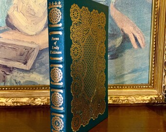 Poems of Emily Dickinson - Easton Press - Leather Bound Book - First Edition