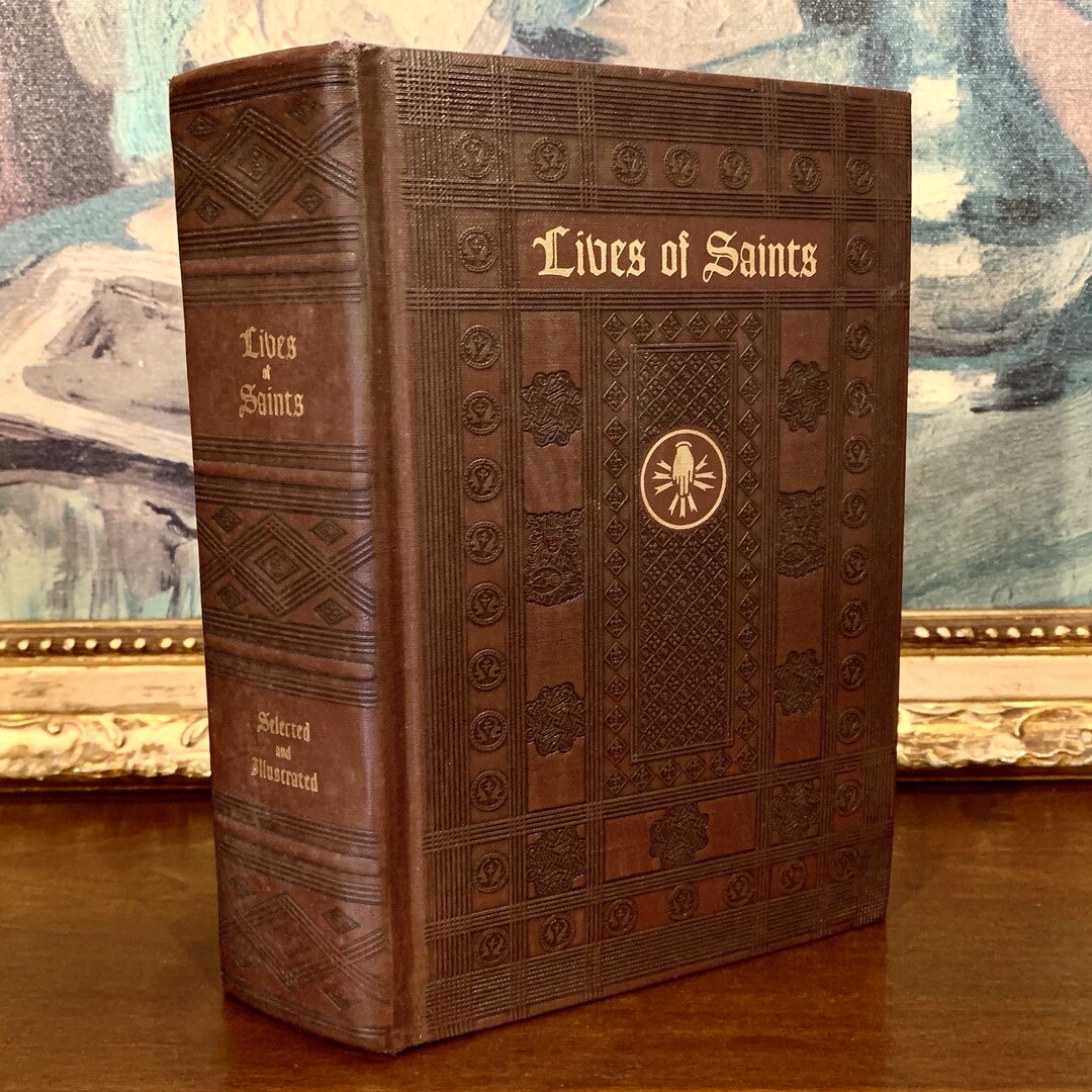 Lives of Saints 1954 Catholic Art, Religious Illustrations Vintage ...