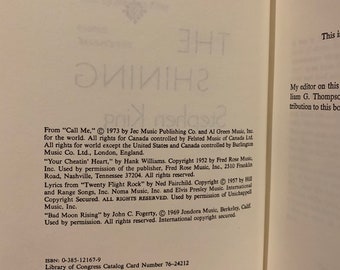 シャイニング スティーブン キング著 ~ 1977 年 ~ 初版紀元前 ~ ハード