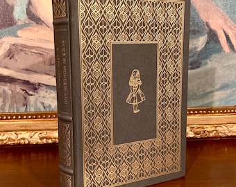 Alice in Wonderland - Lewis Carroll (1980) - Franklin Mint - Illustrated Leather Bound Book