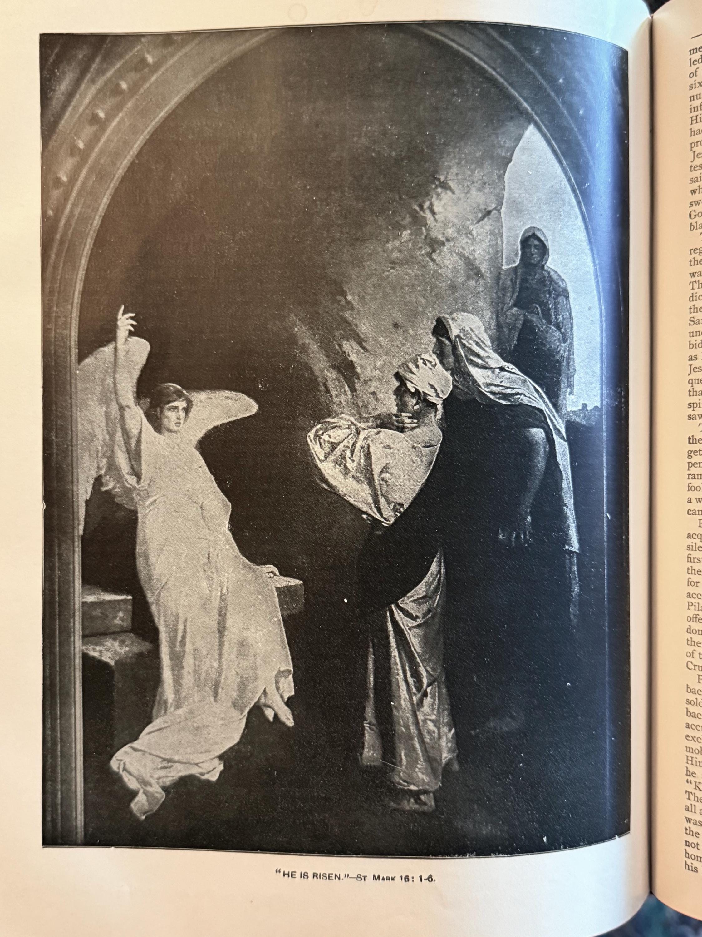 1949年 フリーメーソン聖書：欽定訳聖書、革装本（イラスト入り