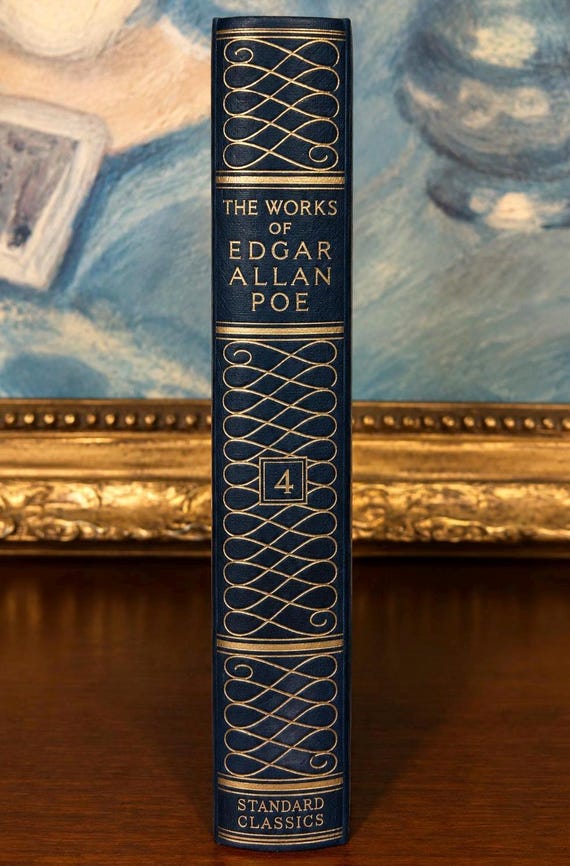 The Works of Edgar Allan Poe (1933) - Collectible Vintage Book - Etsy