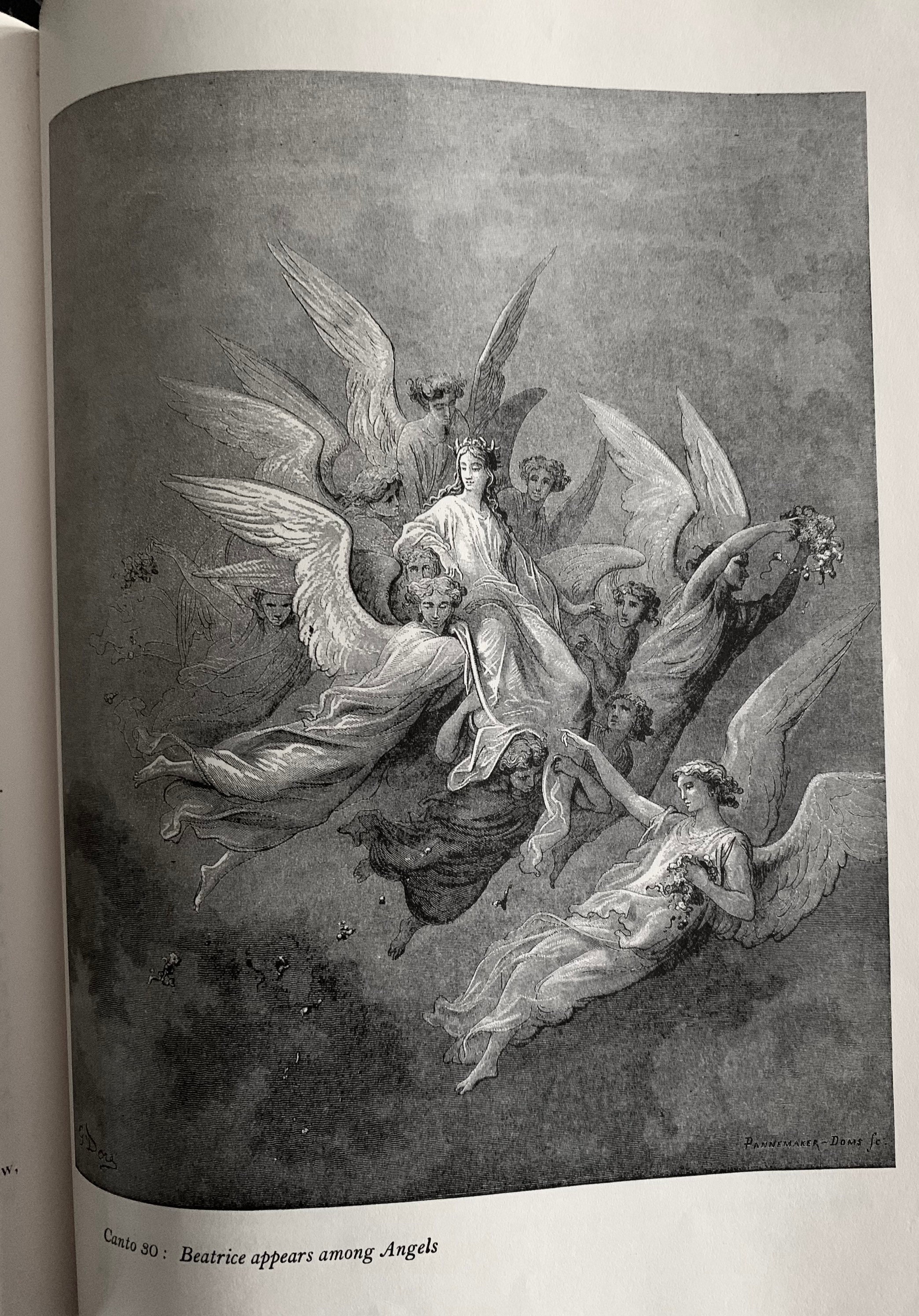 Dante Alighieri, La Divina Commedia, L'Inferno (The Divine Comedy, Hell) -  Canto XXXI (31): illustration by Gustave Doré for lines 82-84 'This proud  one / Would of his strength against almighty Jove /