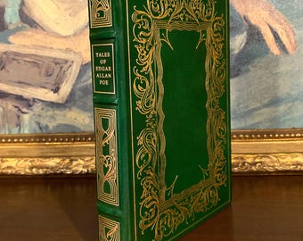 Vintage Tales of Edgar Allan Poe: Illustrated Leather Bound Book