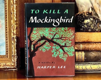 Om een Mockingbird te doden ~ Harper Lee ~ 1960 ~ Eerste editie boek ~ JB Lippincott.