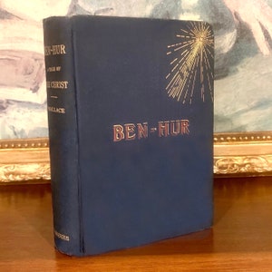 BEN HUR - Lee Wallace (1880) - First Edition, Antique Book