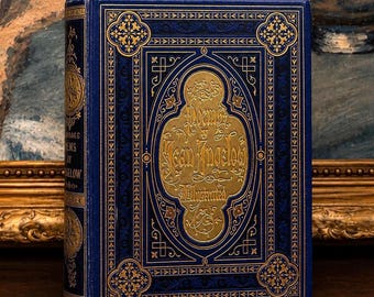 The Poems of Jean Ingelow (1867) – Illustrated Victorian Antique Book – Ornate Decorative Cover