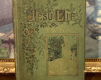 The Life of Jesus (1890) - Rare Antique Book - Illustrated