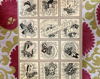 Edward Gorey - Amphigorey Also (1983) First Edition, Illustrated