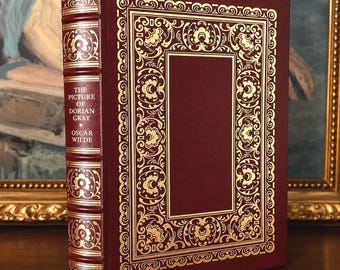 The Picture of Dorian Gray - Oscar Wilde - Easton Press - Illustrated, Leather Bound Book