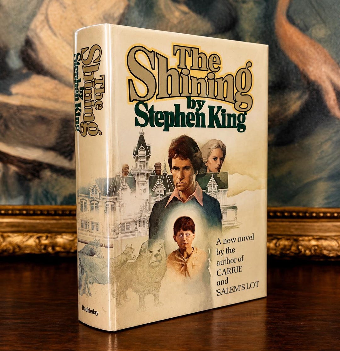シャイニング　スティーブン・キング　初版　ハードカバー シャイニング スティーブン キング著 ~ 1977 年 ~ 初版紀元前 ~ ハード